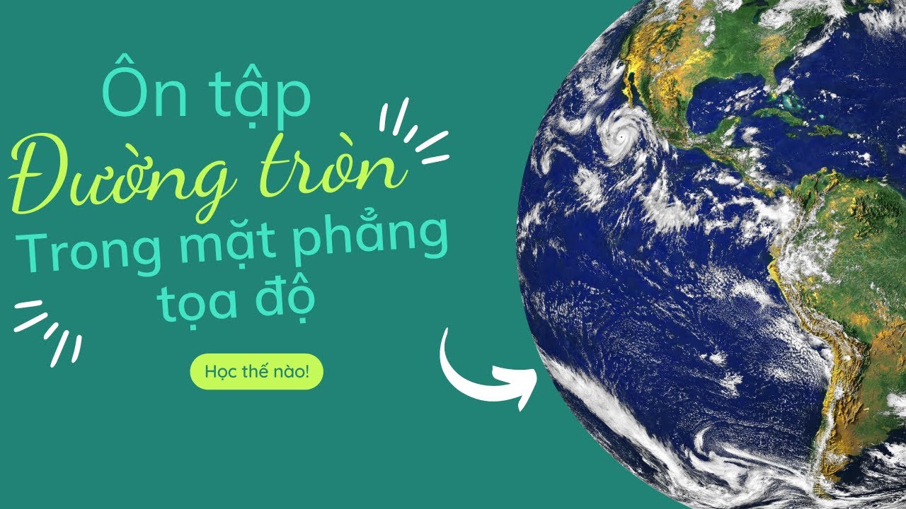 Ôn tập về phương trình đường tròn
