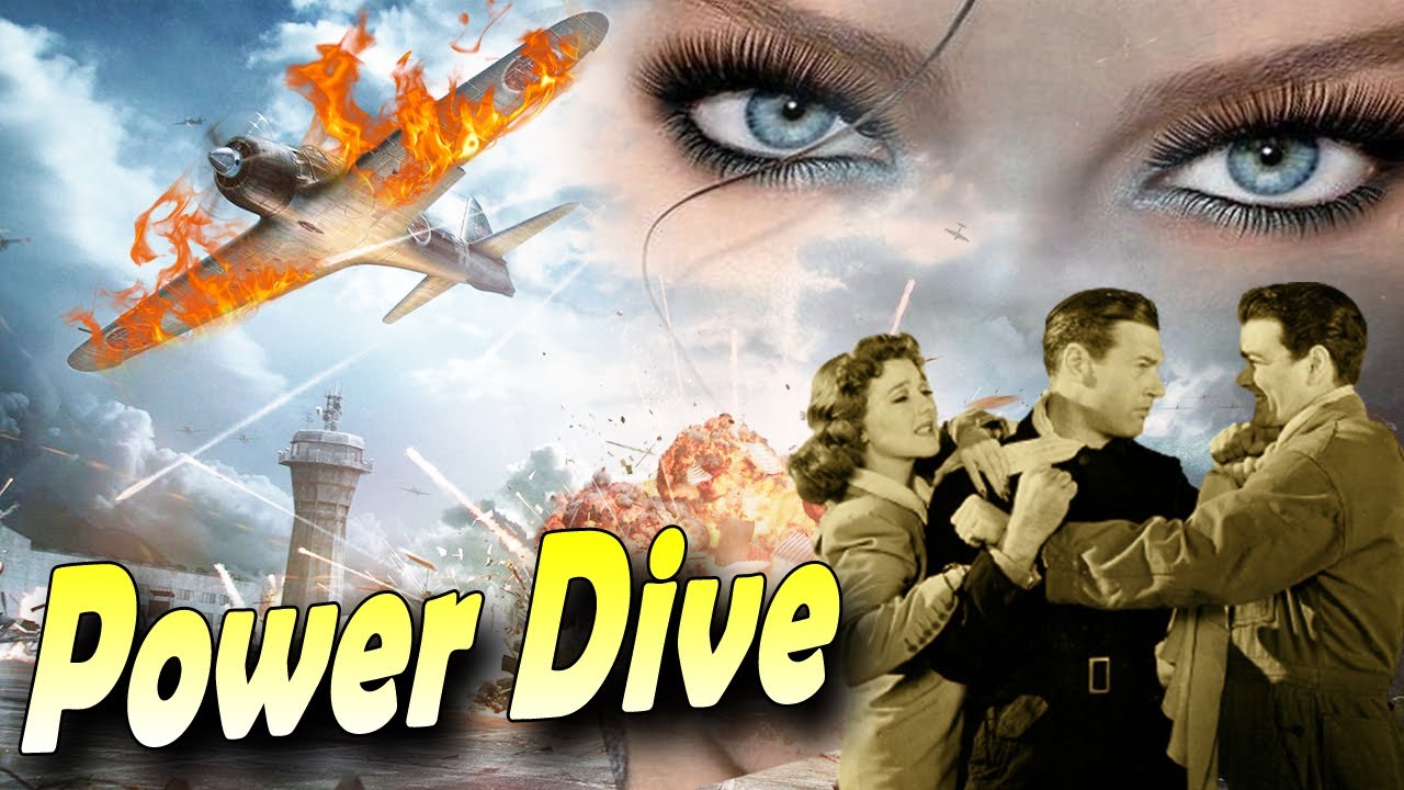 Power Dive I Adventure Action Movie - Richard Arlen, Jean Parker, Helen Mack  Cine classic show 2024