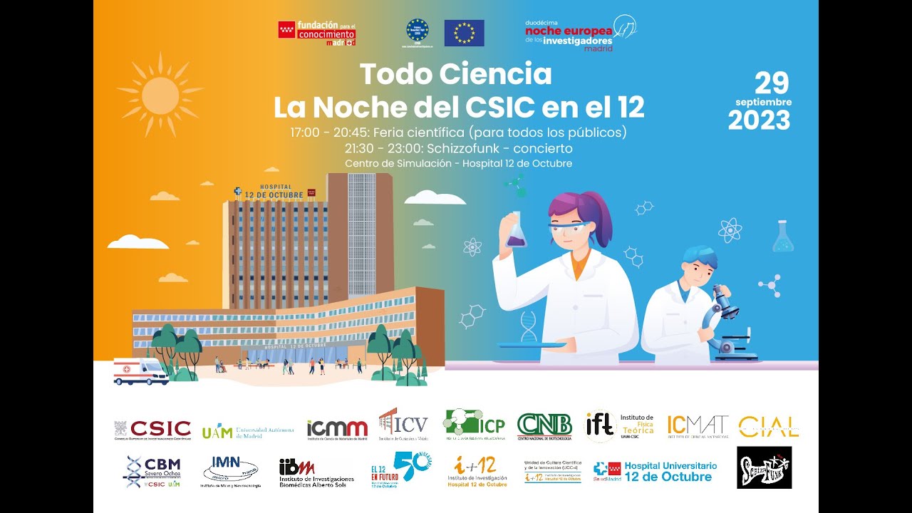Tr&aacute;iler: Todo ciencia. La noche del CSIC en el 12