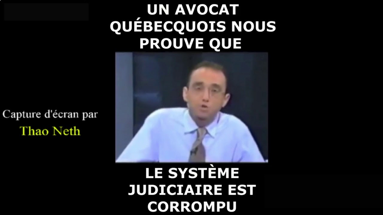 St&eacute;phane Gendron dit  la justice est corrompue