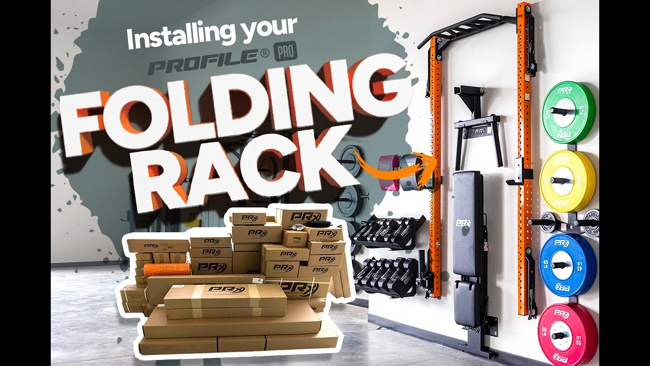 How To Install your NEW PRx Performance Folding Squat Rack!