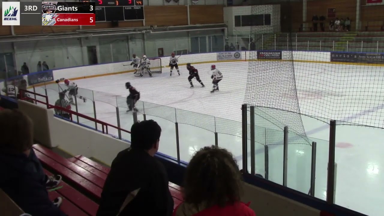 BCEHL: Final minutes of semifinals clincher - U18 GV Canadians vs. U18 VW Giants - March 18, 2023