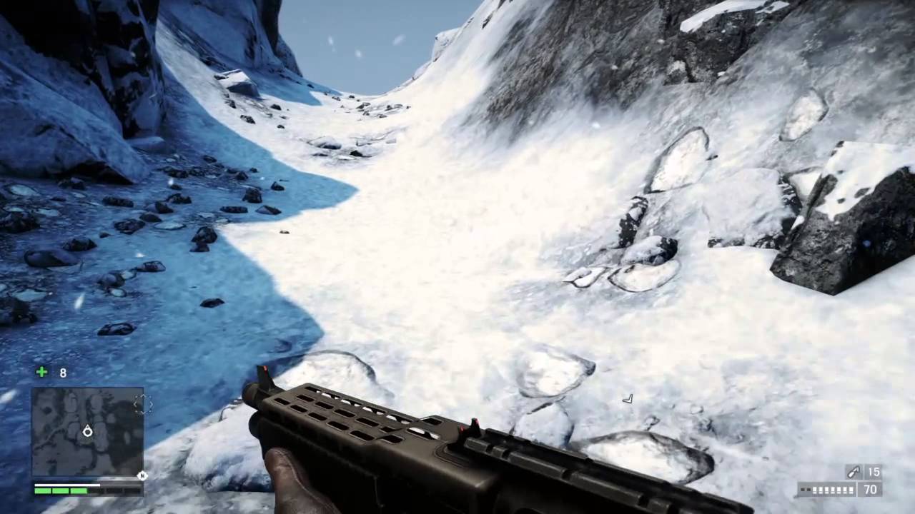 How to get the Buzzsaw, Bull, and MG42 in Valley of the Yetis (Far Cry 4)