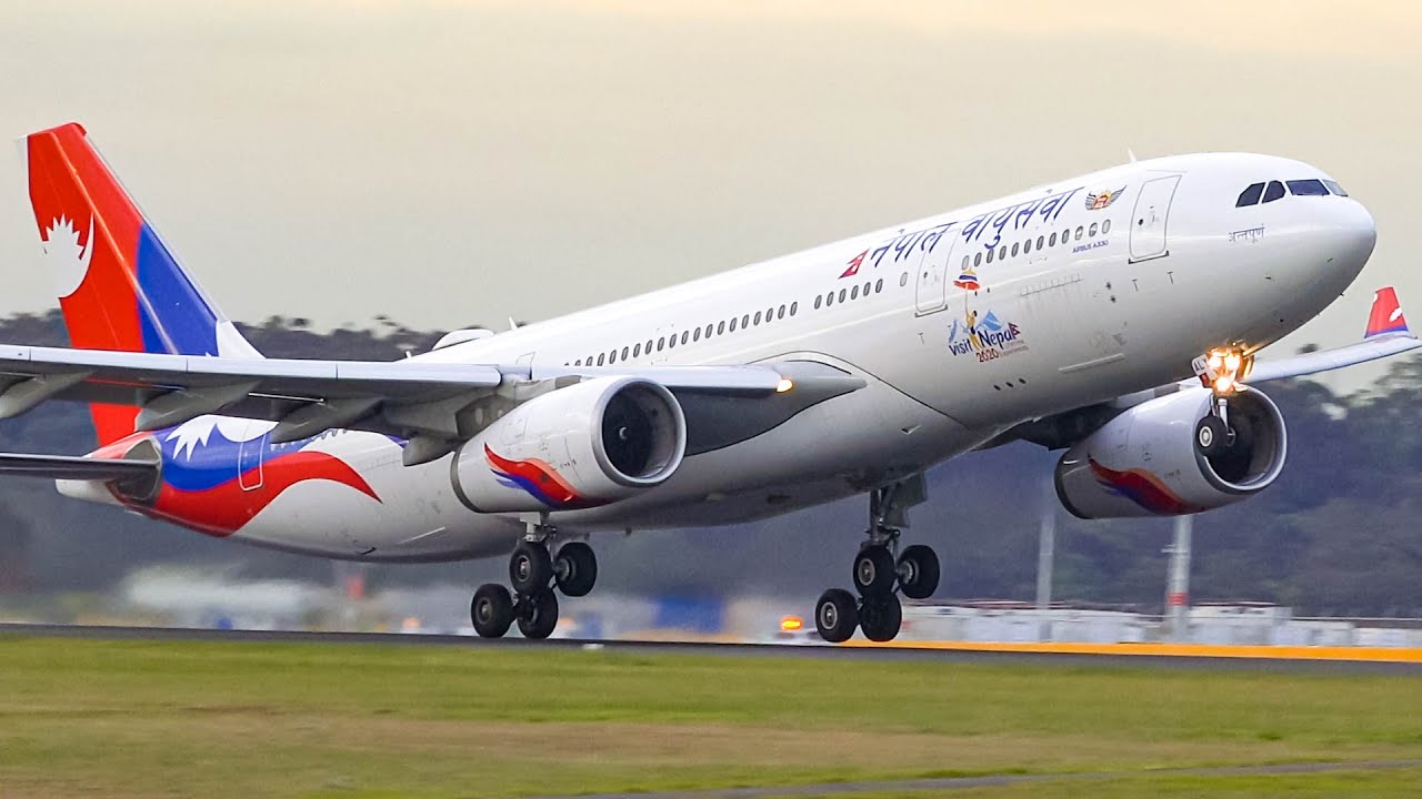 RARE NEPAL Airlines visits Melbourne | Melbourne Airport Plane Spotting