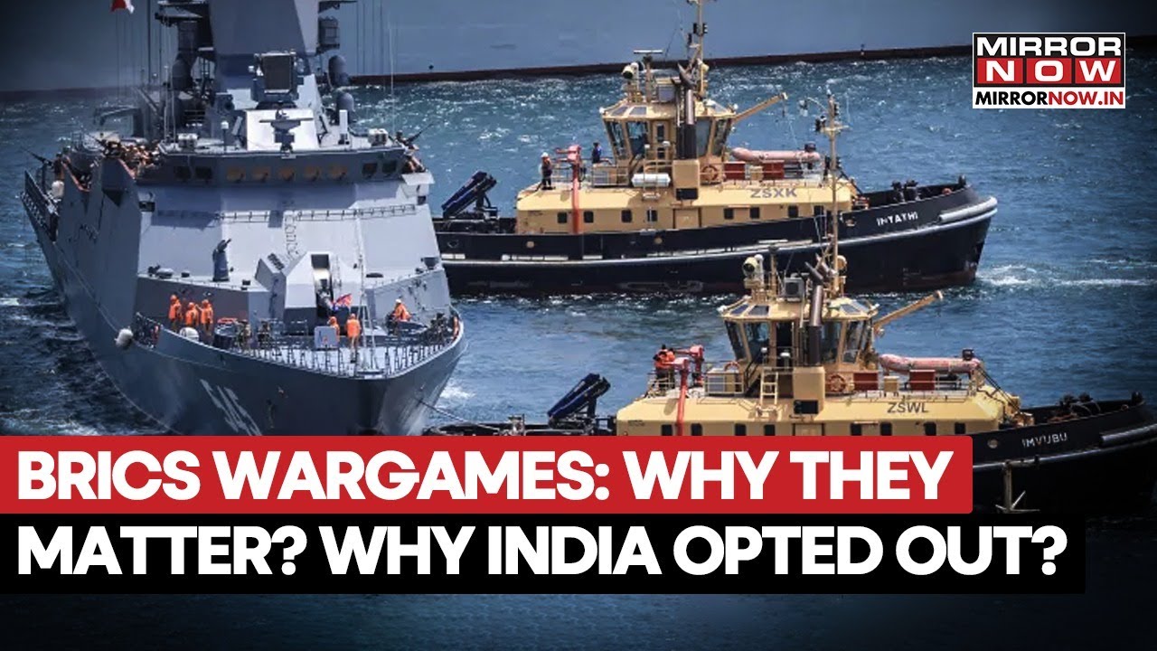 Brics Wargames: Why Does Naval Exercises Matter? Why India Opted Out Of It? | Watch