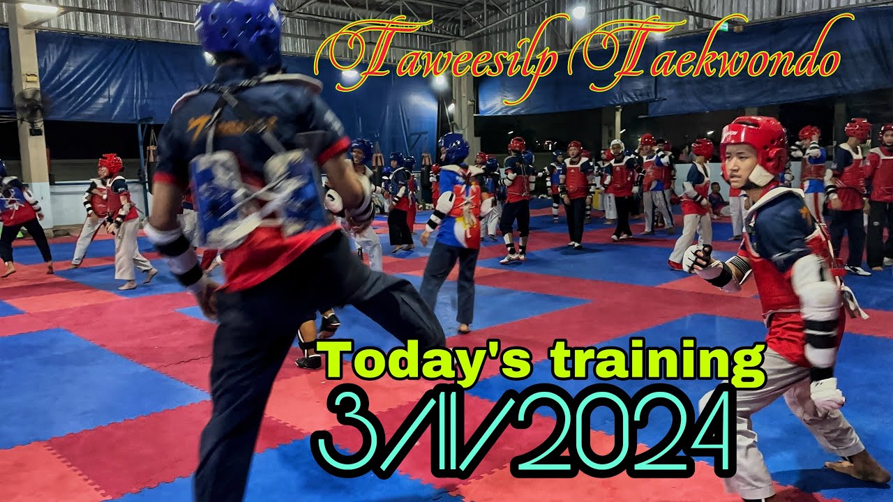 Today’s training 3/11/2024 #taweesilp_taekwondo_thailand #taekwondo #training #taekwondotraining