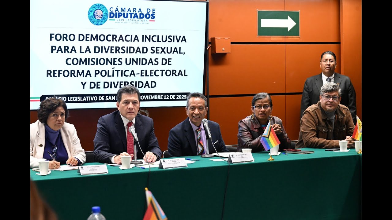 EN VIVO / Foro: Democracia Inclusiva para la Diversidad Sexual