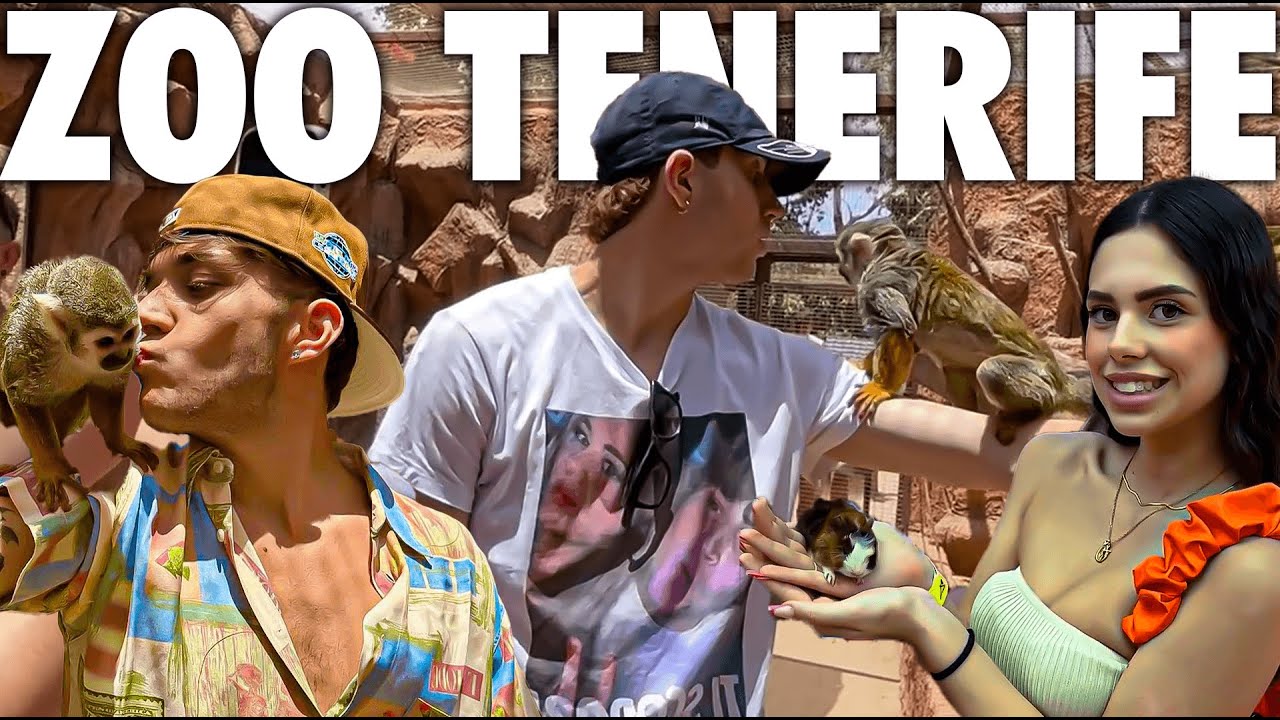 Allo ZOO a TENERIFE con Il Rosso,Mazzei,Berlini,Camilla Masato & Martina Trinca!
