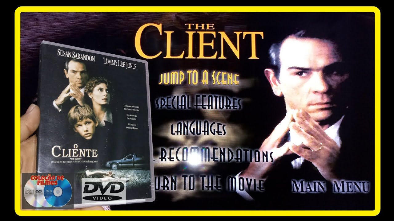 O Cliente | The Client | 1994 [TRAILER + DVD menu]