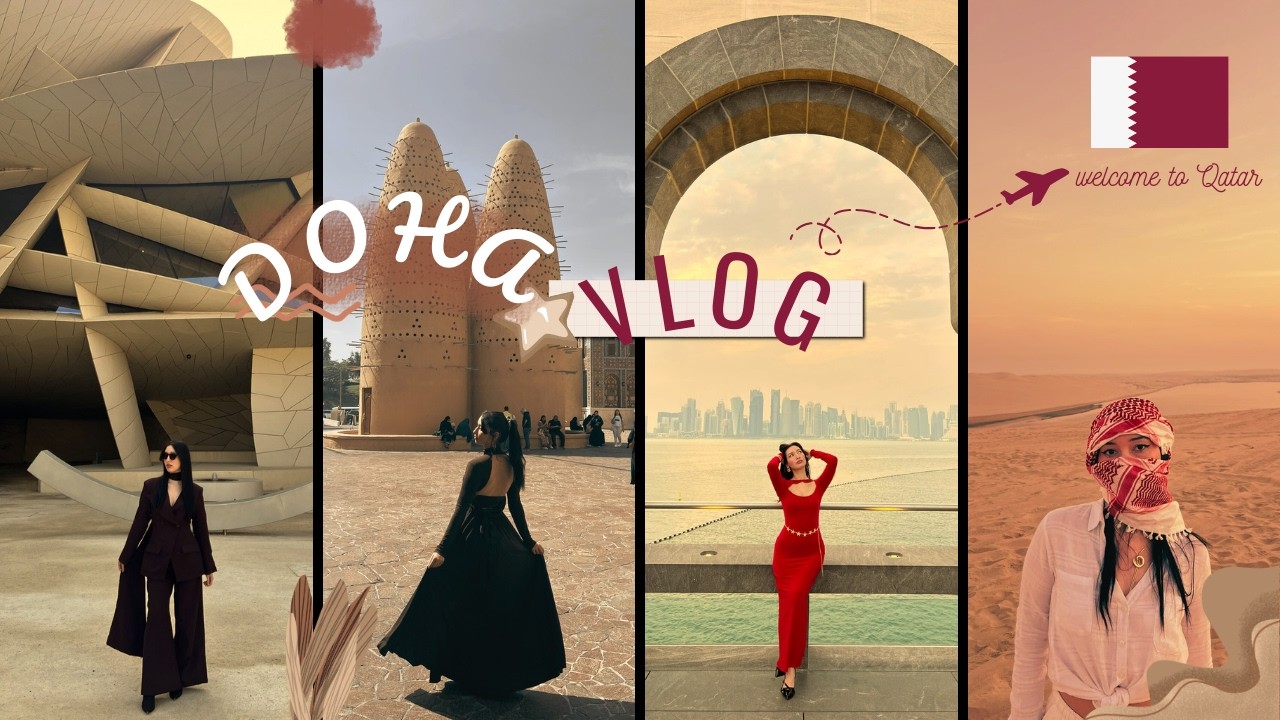 Nazzy in Doha, QATAR | 4 Günde Doha🇶🇦 ᯓ ✈︎ ⋆°•☁︎