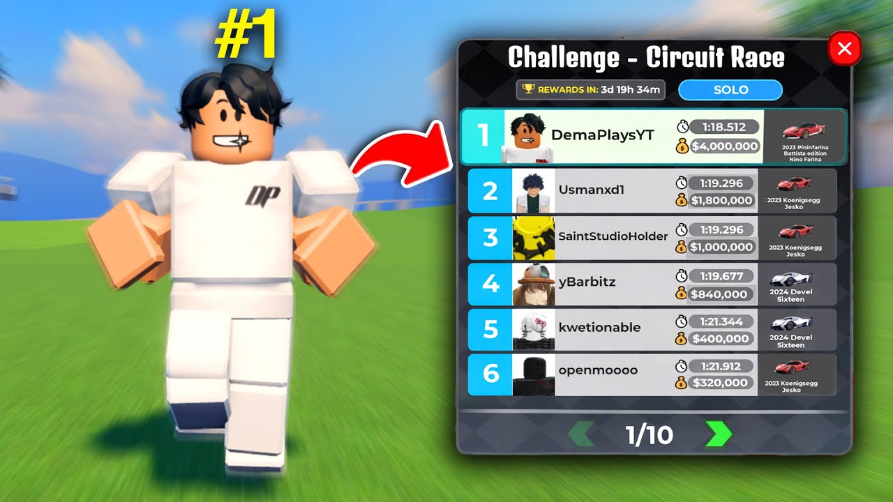 I Became The #1 Player In Roblox Driving Empire!