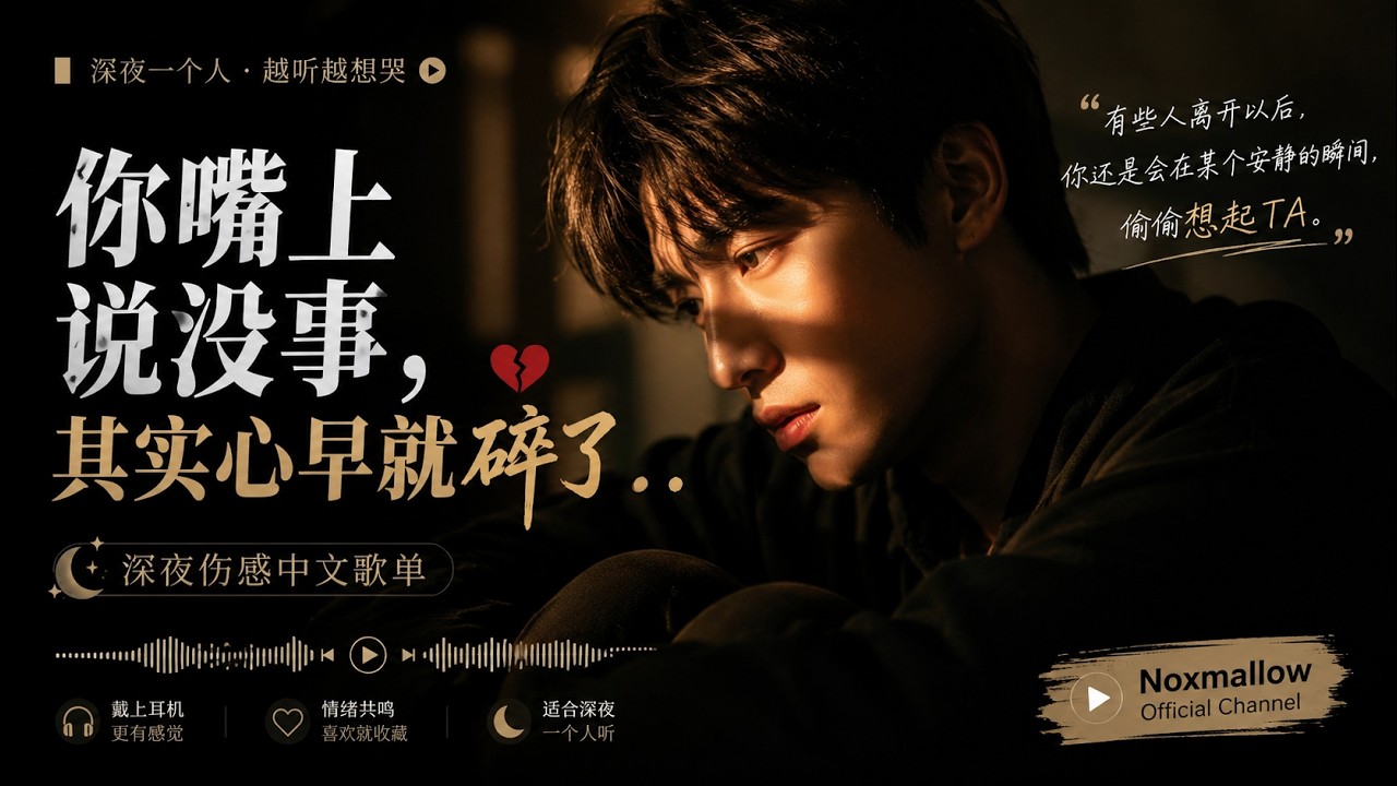Don't Worry, I Won’t Cry - 我不会哭  | Chinese Beautiful Songs Playlist Ballads New Relaxing Music 2026