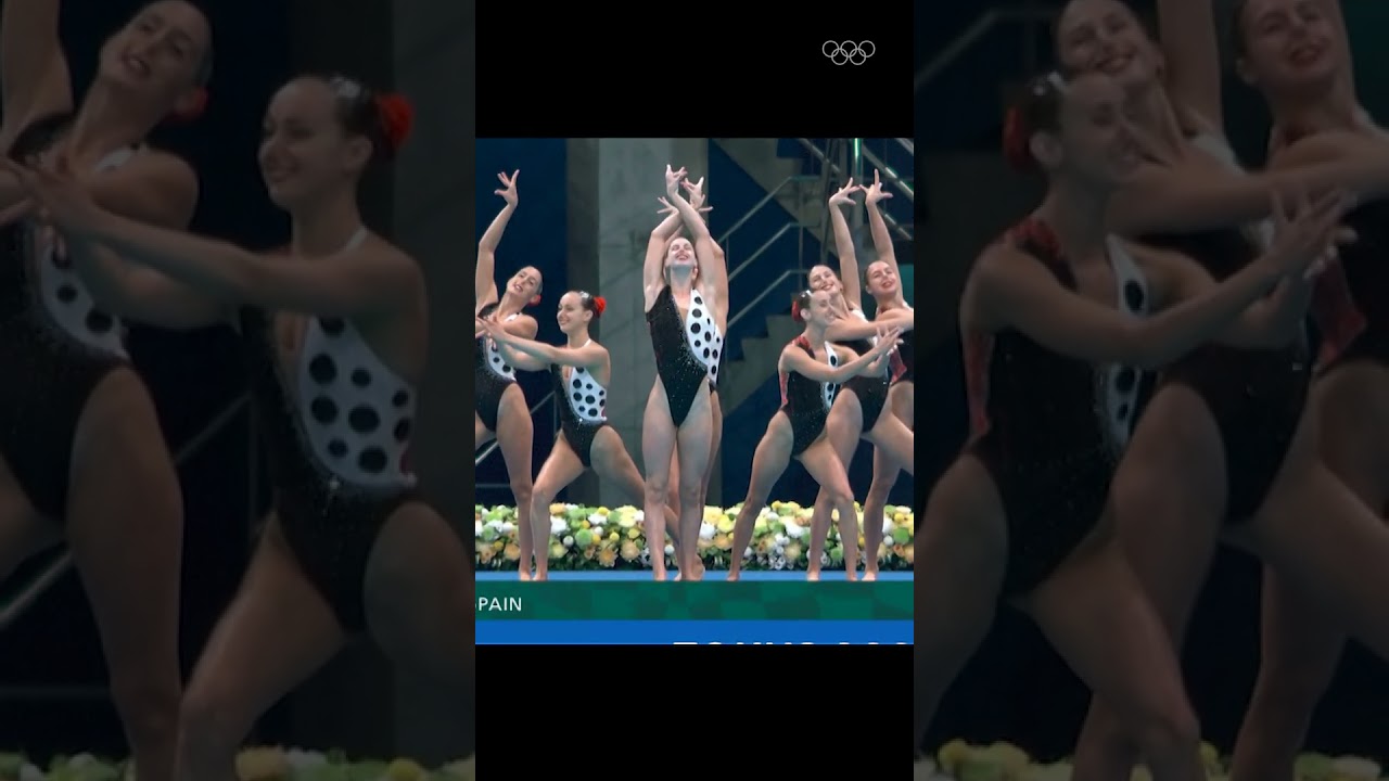 Hipnotyzująca technika ❤️ Reprezentacja Hiszpanii na Igrzyskach Olimpijskich w Tokio w 2020 roku! 🇪🇸