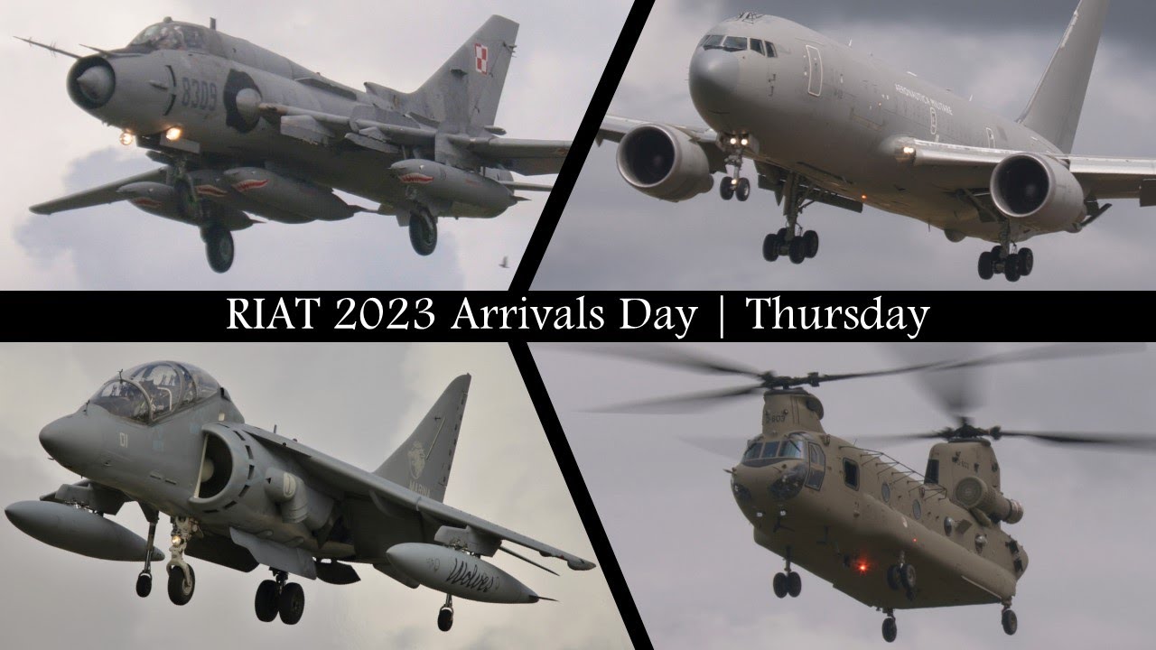 RIAT 2023 Arrivals Day | Thursday