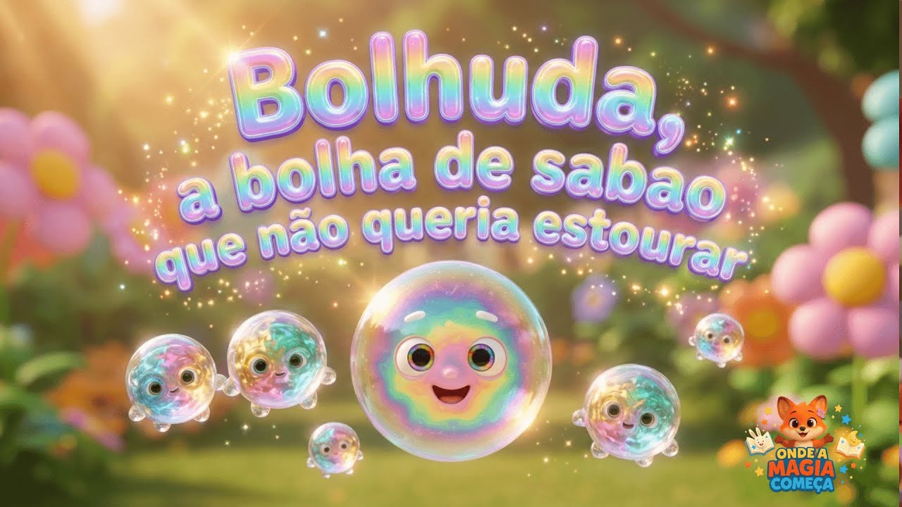 Bolhuda, A Bolha de Sabao - História Infantil #historiainfantil #historinhasparadormir