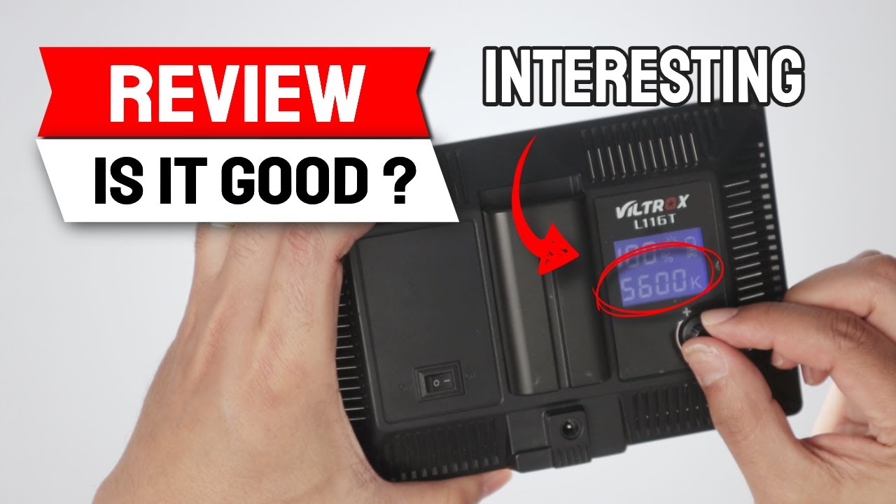 Viltrox L116T Led Video Light Review