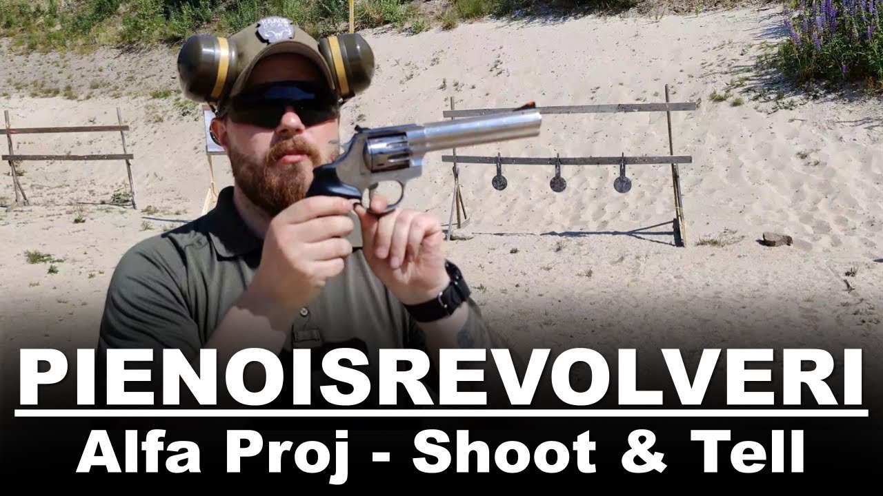 Alfa Proj pienoisrevolveri - Shoot & Tell