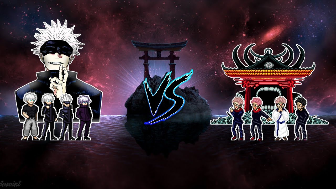 Gojo Variants VS Sukuna Variants | MUGEN 1.1