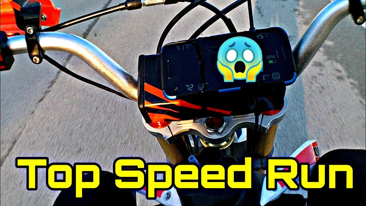 How FAST is the Tao Tao 140cc Pit Bike?? |DBX1 Top Speed Test and Wheelies|