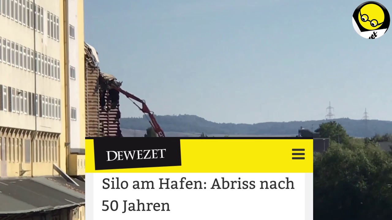 Silo am Hafen Hameln: Abriss nach 50 Jahren