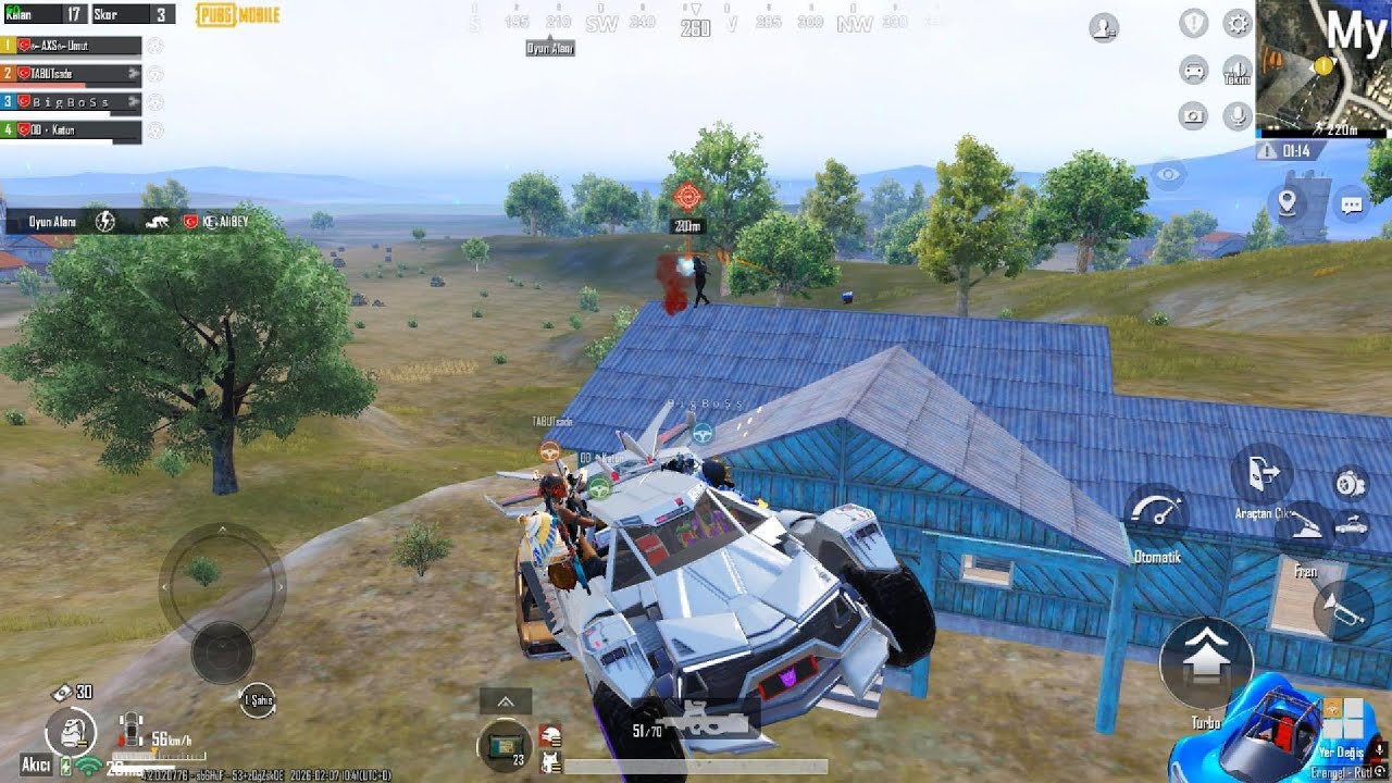 RAHAT VERMEYEN ADAMA UÇTUM I PUBG MOBİLE I