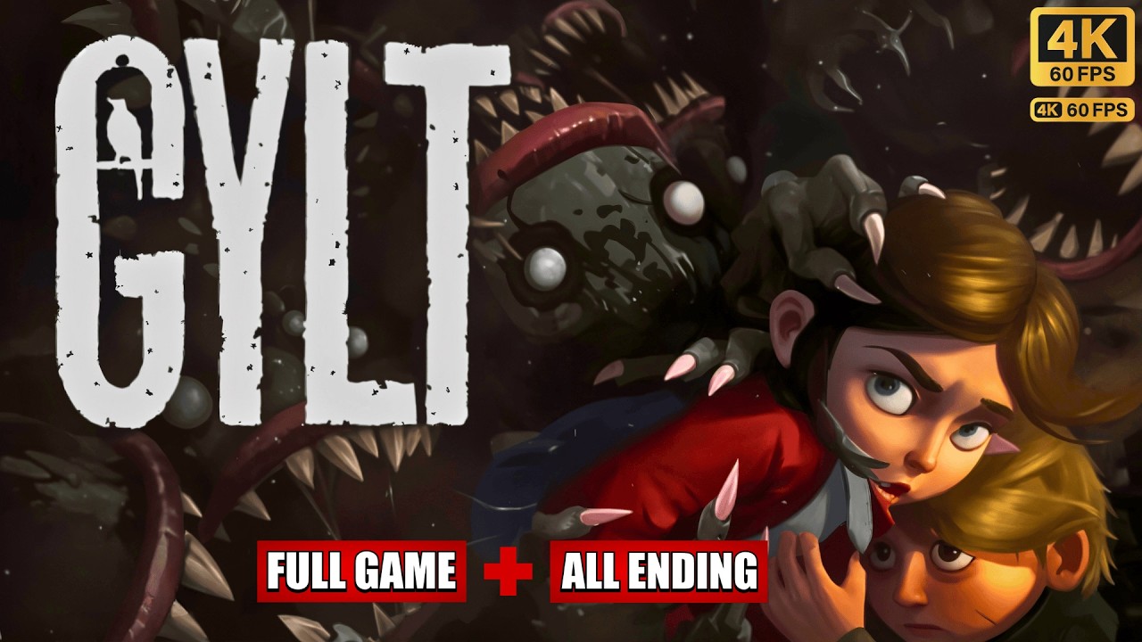 GYLT Gameplay Walkthrough PC Full Game 4K 60FPS (NO COMMENTRY) - All Endings Playthrough