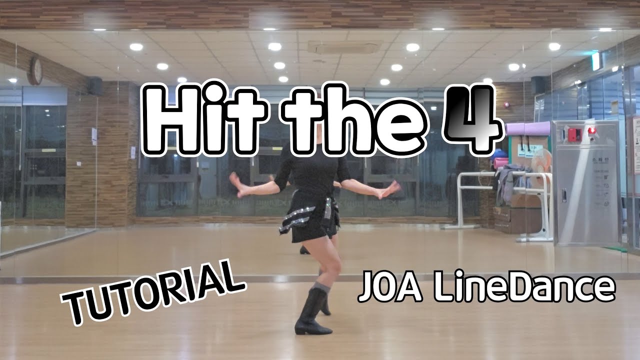 Hit the 4 LineDance(Tutorial)(High Intermediate) #평택조아라인댄스설명 /January 2026