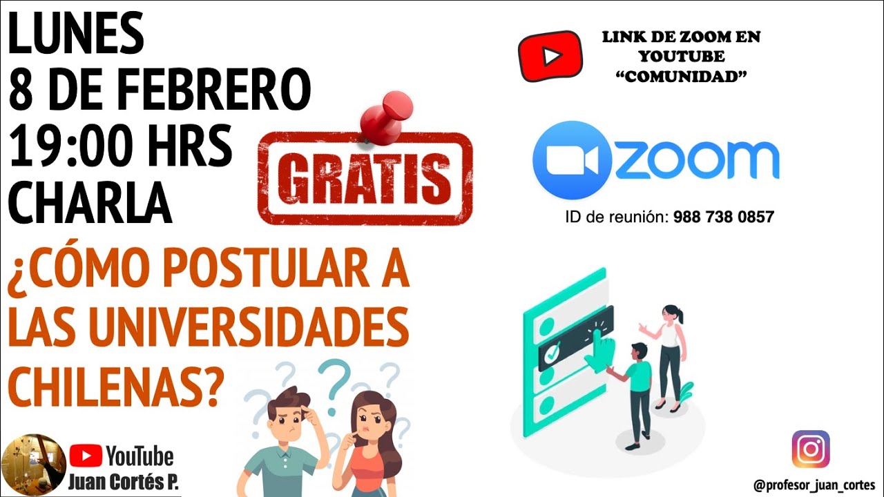 ¿Cómo postular a las universidades chilenas? - Charla EN VIVO