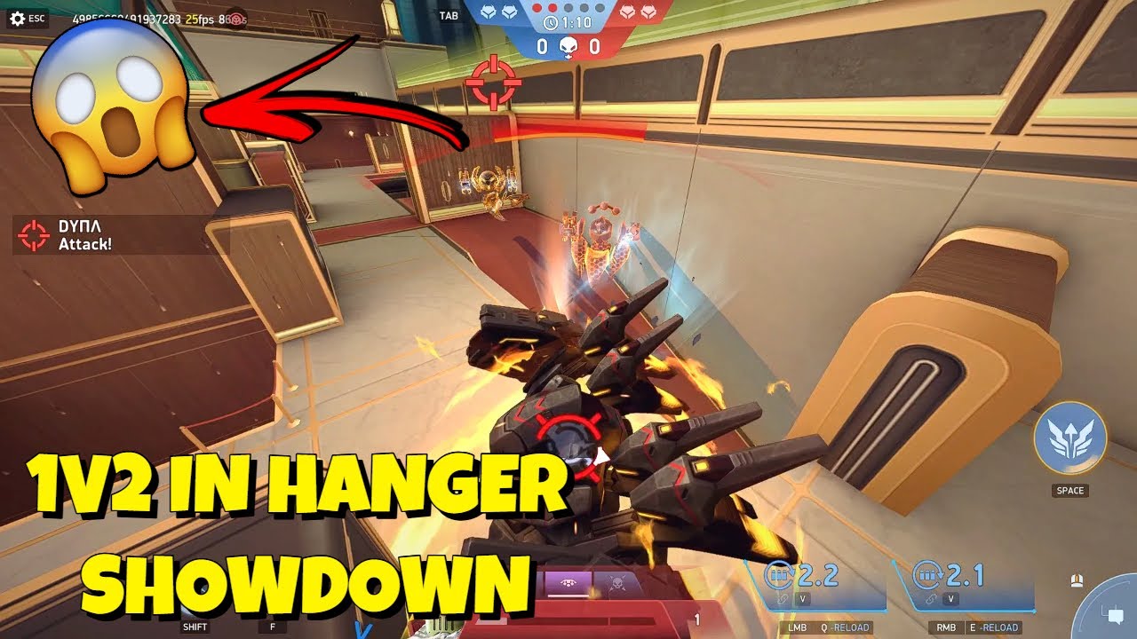 Unbelievable 1v2 Comeback in Mech Arena! 😳 | Hanger Showdown