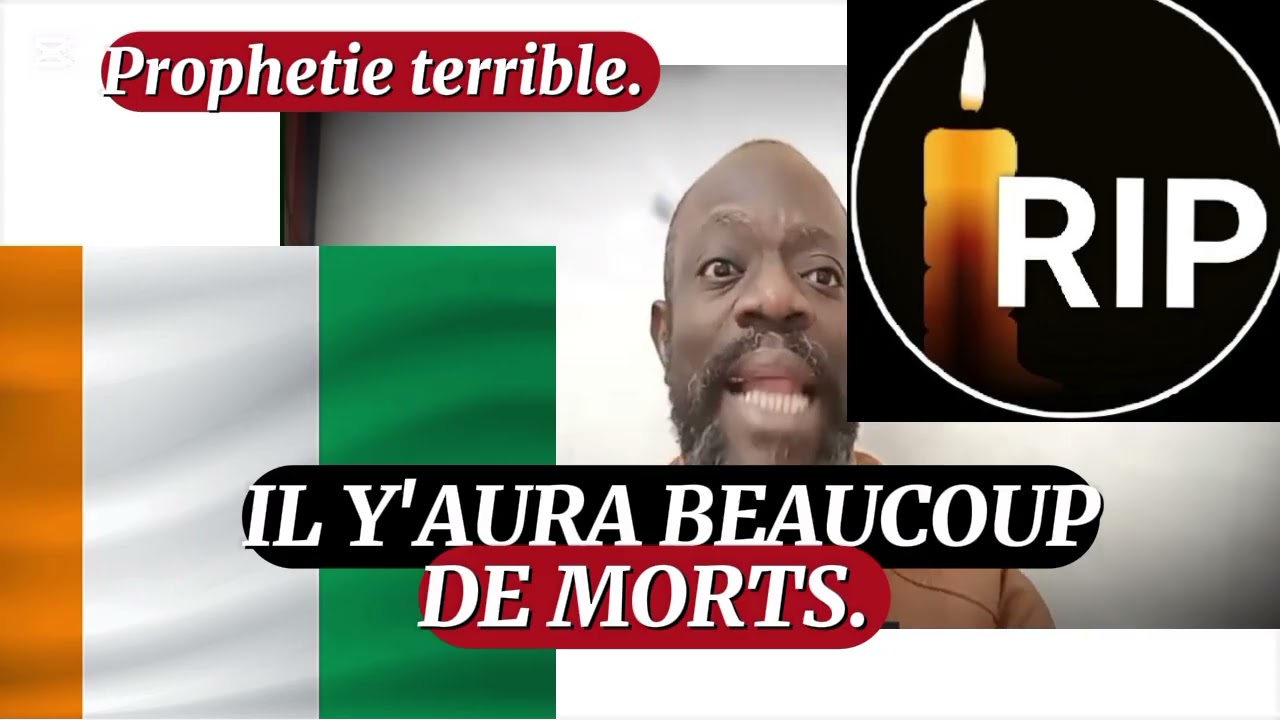 Un message prophétique aux ivoiriens. 