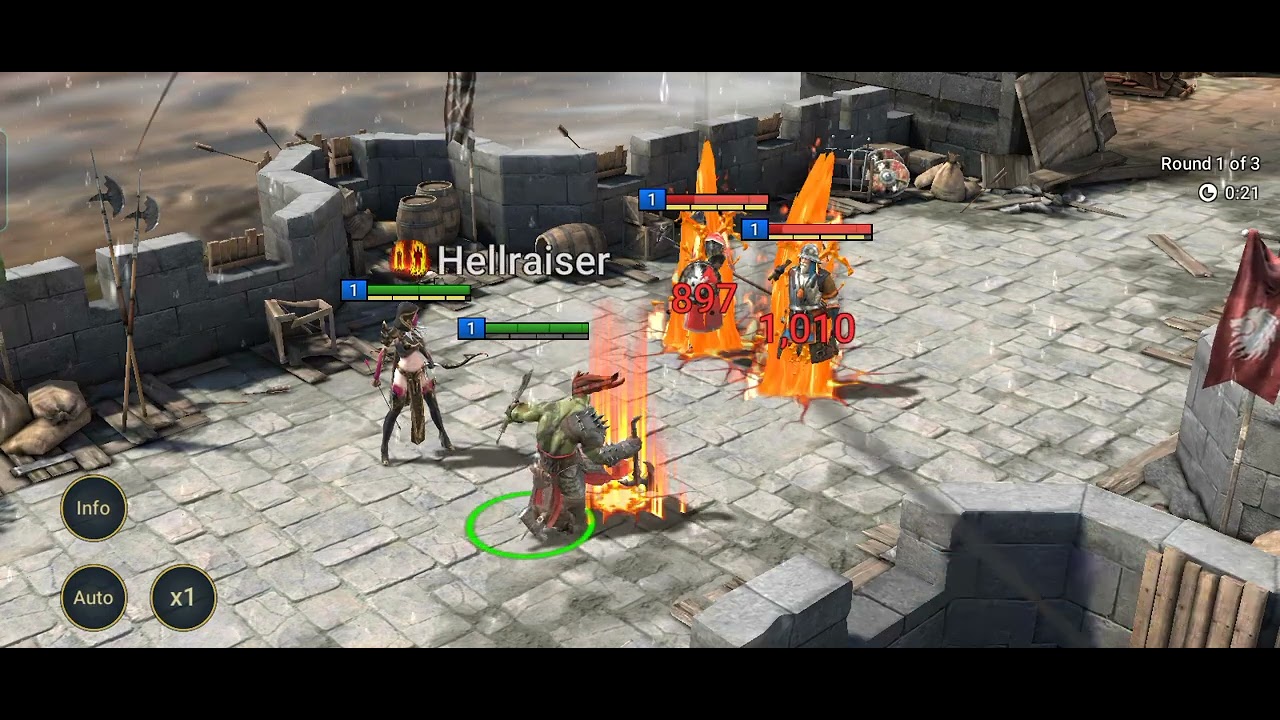 Raid Shadow Legends ~ Chapter 1 Walkthrough ~ Kaerok Castle: Life Set