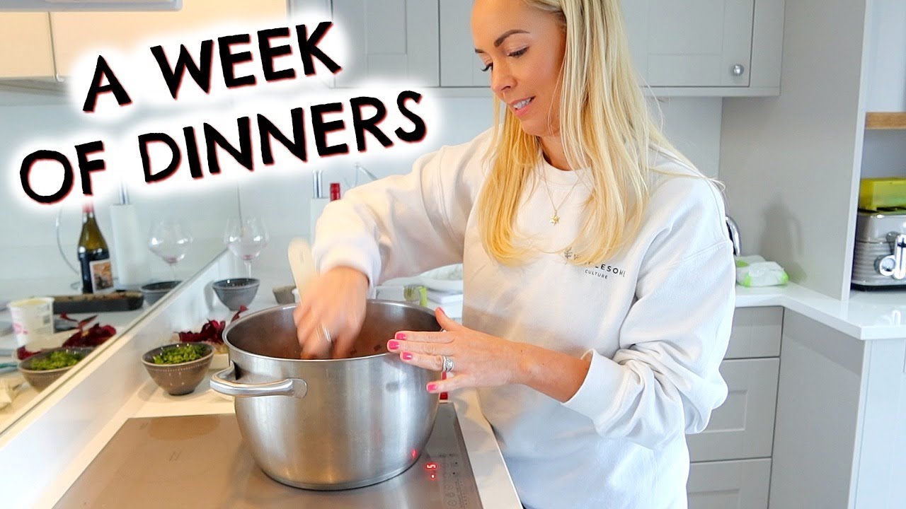 A WEEK OF FAMILY DINNERS  |  DINNER INSPO & WHAT I EAT  |  EMILY NORRIS