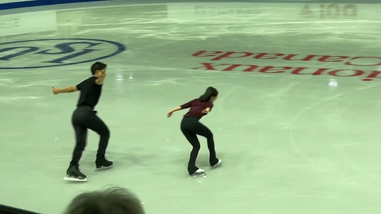 Riku Miura/Ryuichi Kihara Skate Canada 2022 SP Practice