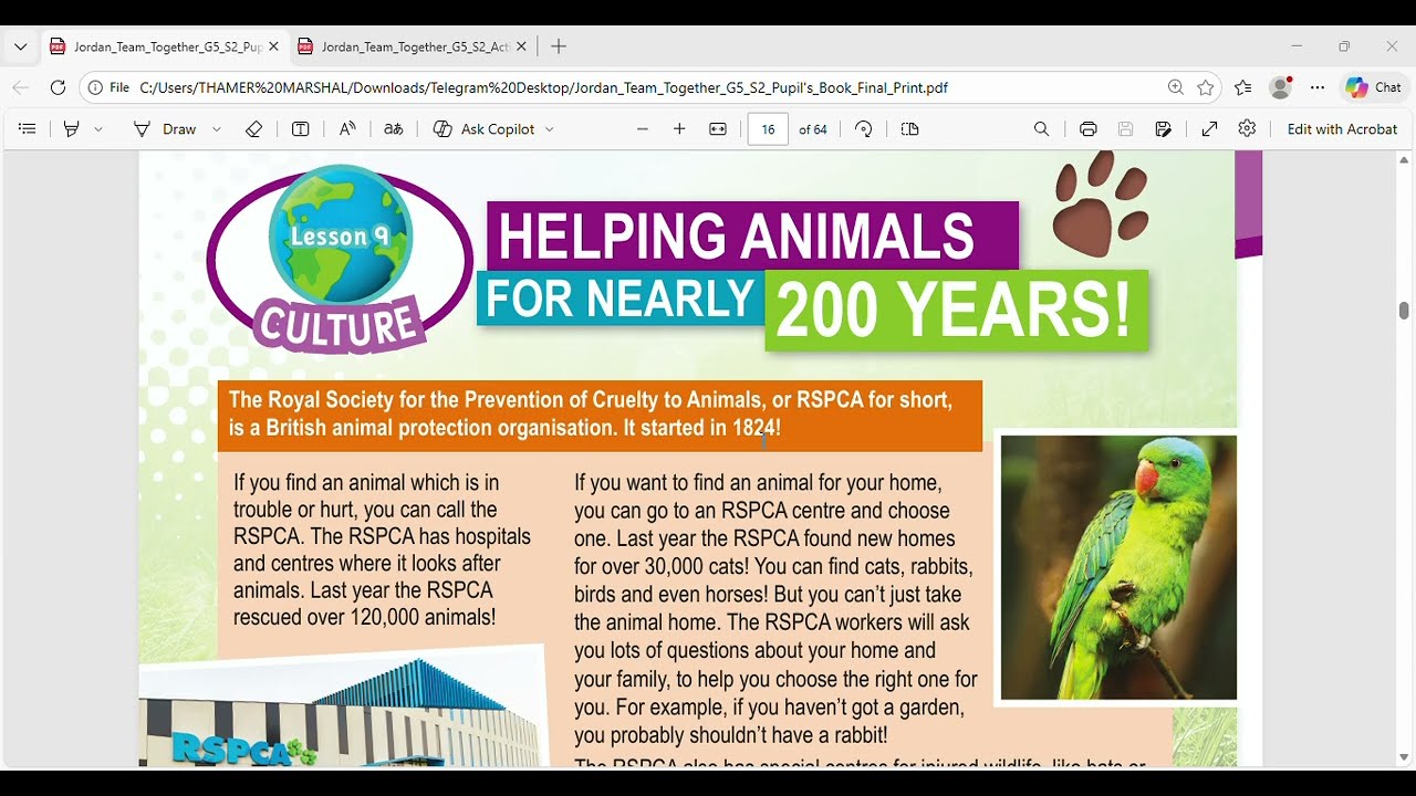 Helping animals for nearly 200years