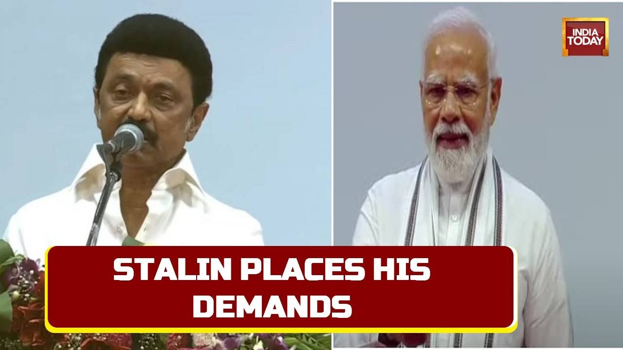 Sharing The Stage, Tamil Nadu CM Stalin Places NEET Bill, GST & Language Demand Before PM Modi