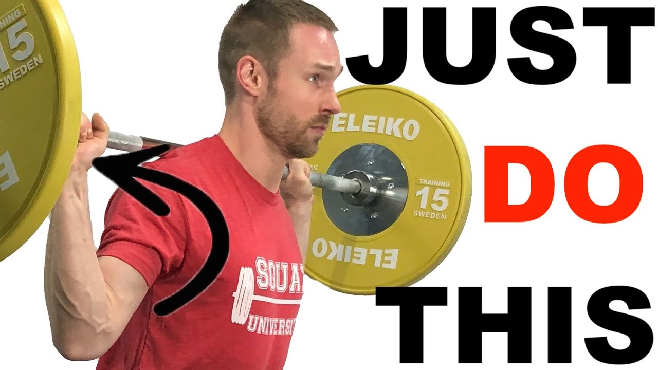 Squat Shoulder Mobility (FIX YOUR RACK POSITION)