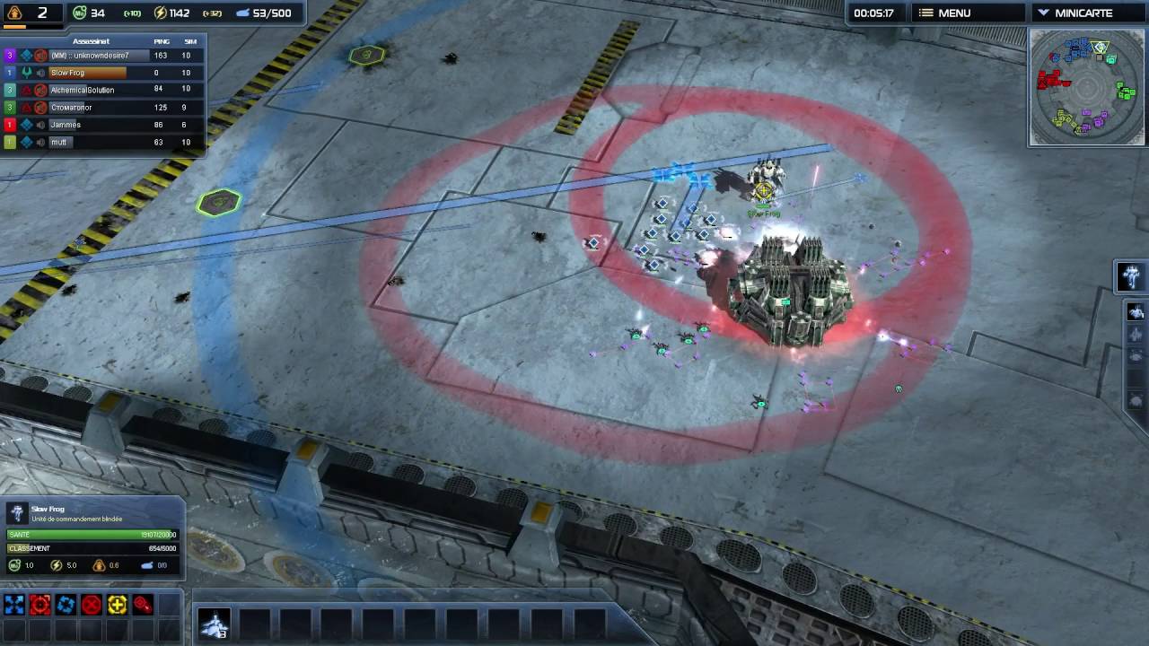 Supreme Commander 2 3vs3 sur Boras