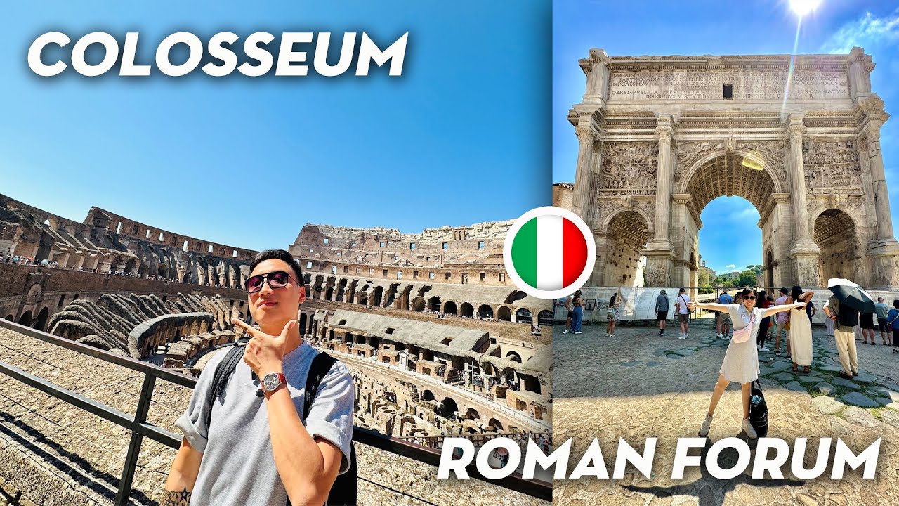 Khám Phá Sự Thú Vị Ở Đấu Trường La Mã & Roman Forum | Du Lịch Châu Âu
