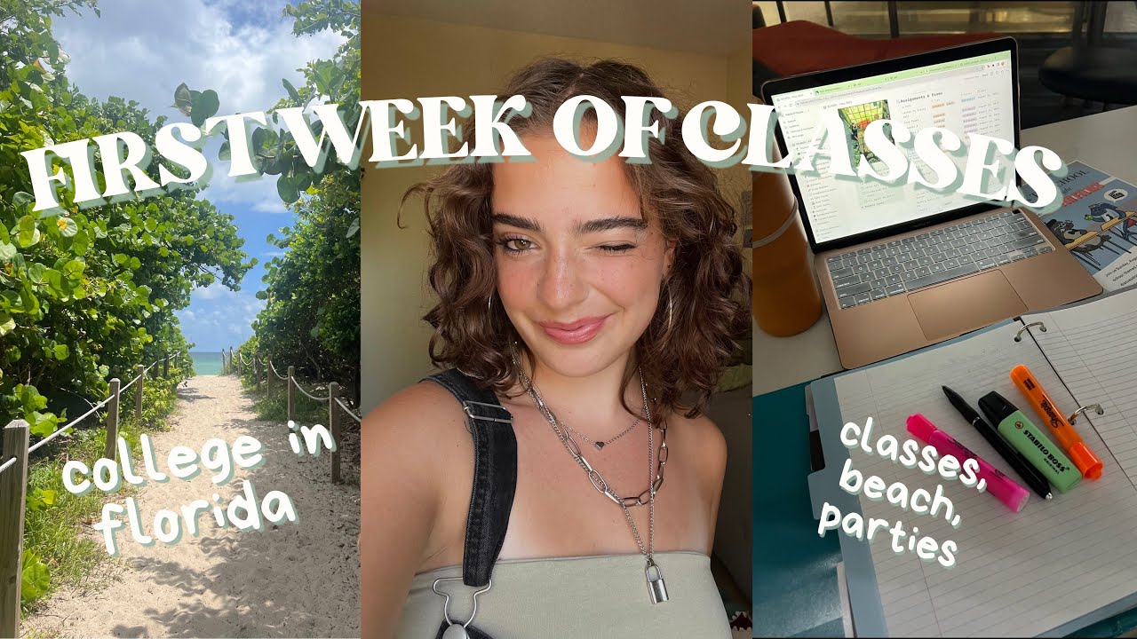 FIRST WEEK OF COLLEGE VLOG: south florida edition! nova southeastern university