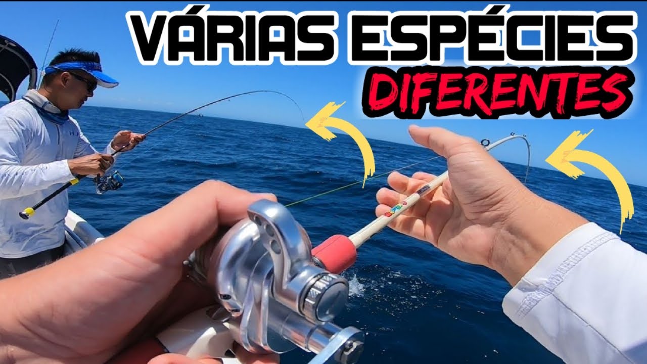 PESCARIA nos PARCÉIS de SP - MICRO JIGGING & SLOW PITCH JIGGING