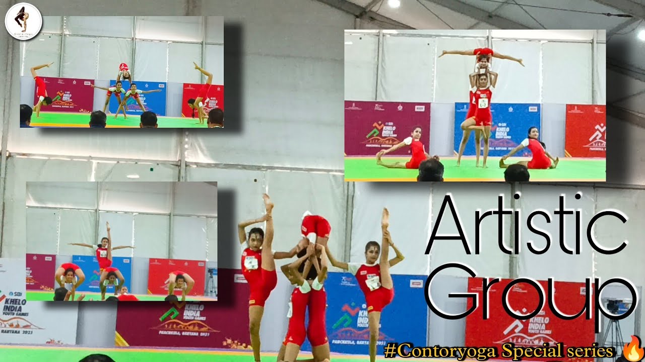 Artistic Group performance|| ft. Goa team|| #contoryoga #viral #india
