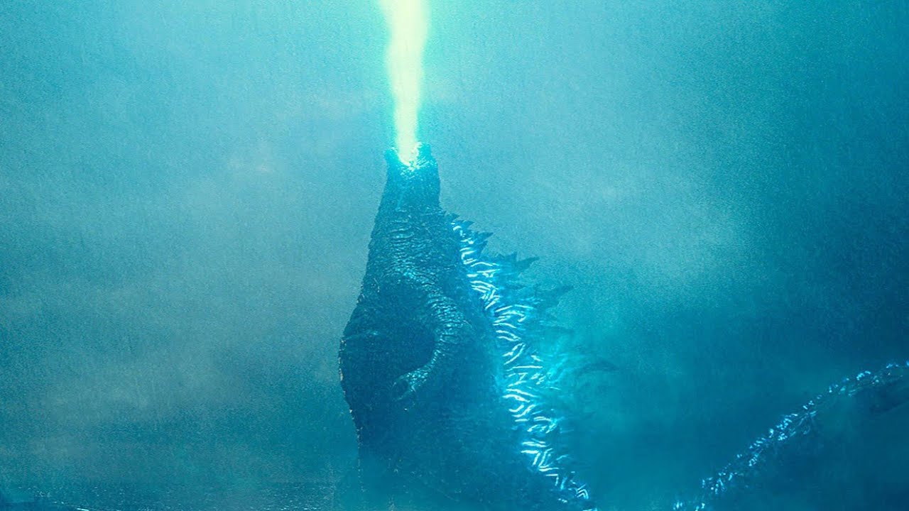 Godzilla atomic breath scene &ndash;godzilla rebirth movie clip (GODZILLA KING OF MONSTERS)2019