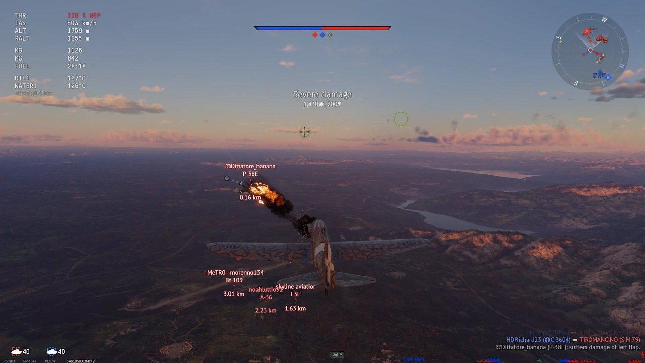 War Thunder; Re.2001 gruppo 22; I took way too many risks at the beginning; Air Arcade