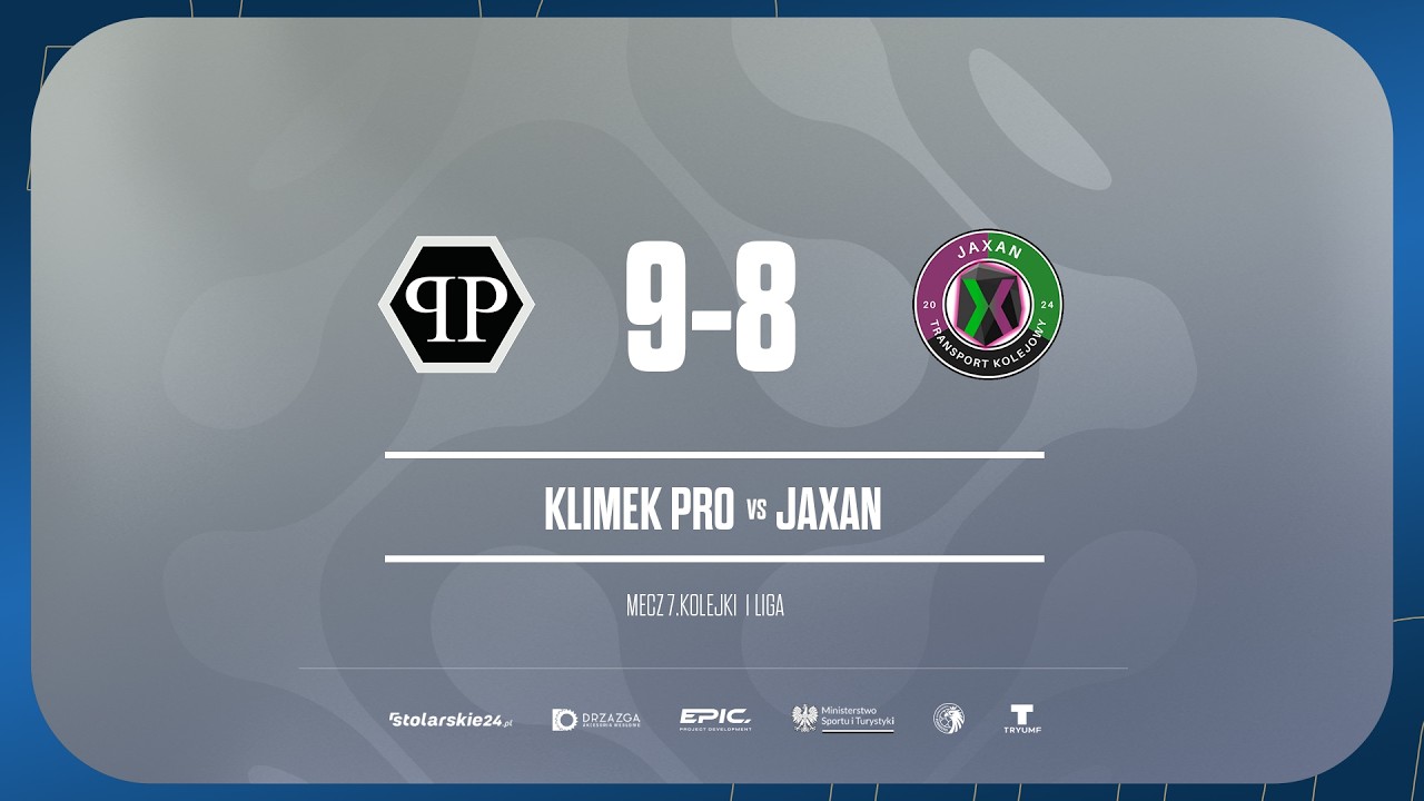 Skrót | KLIMEK PRO - JAXAN 9:8 | PRO LIGA, Sezon Zima 2026 - 18.02.2026