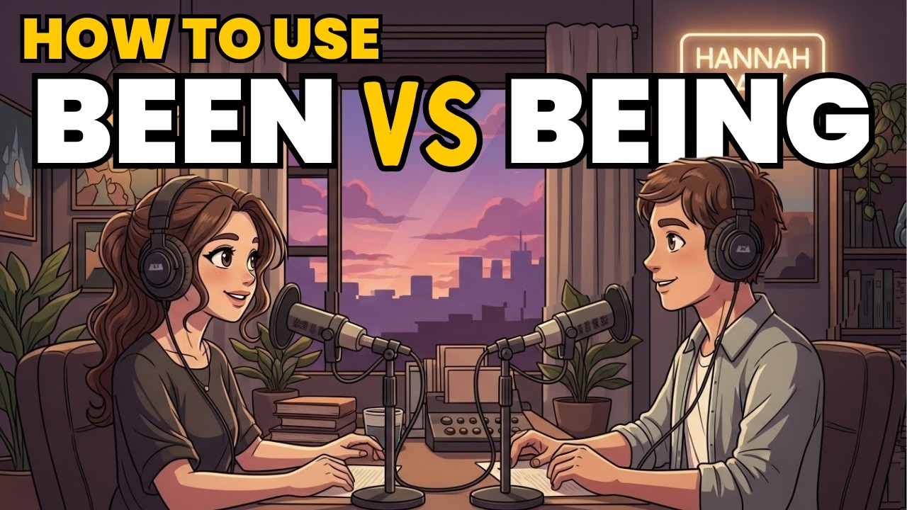 How Native Speakers Really Use BEEN & BEING | English Speaking Practice