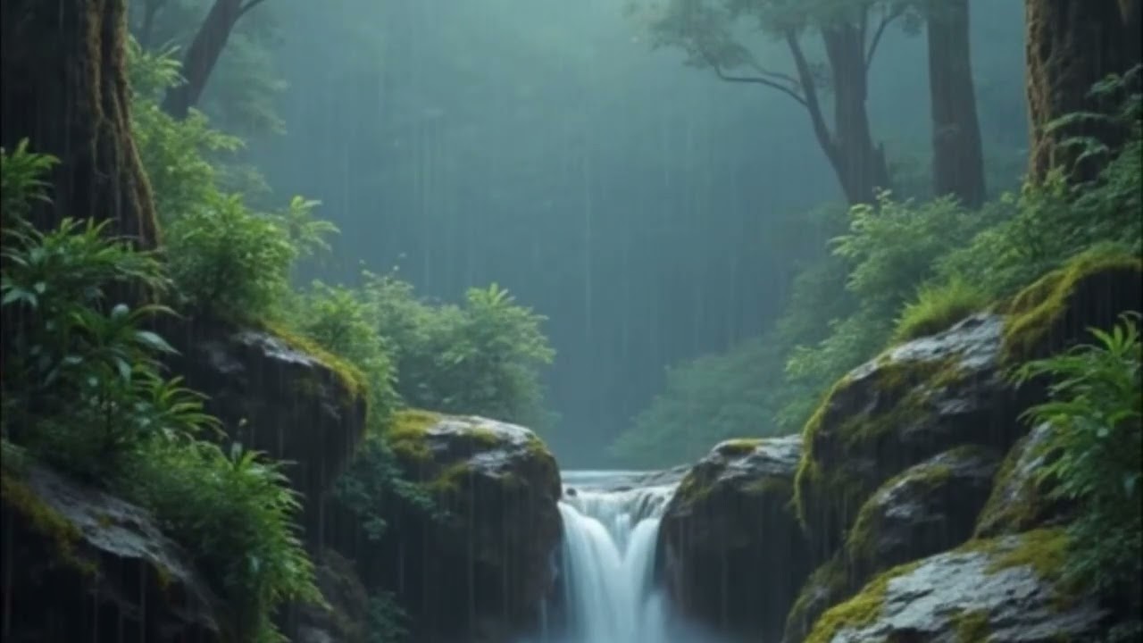 Deep Sleep Rain Sounds + White Noise | Fall Asleep Fast