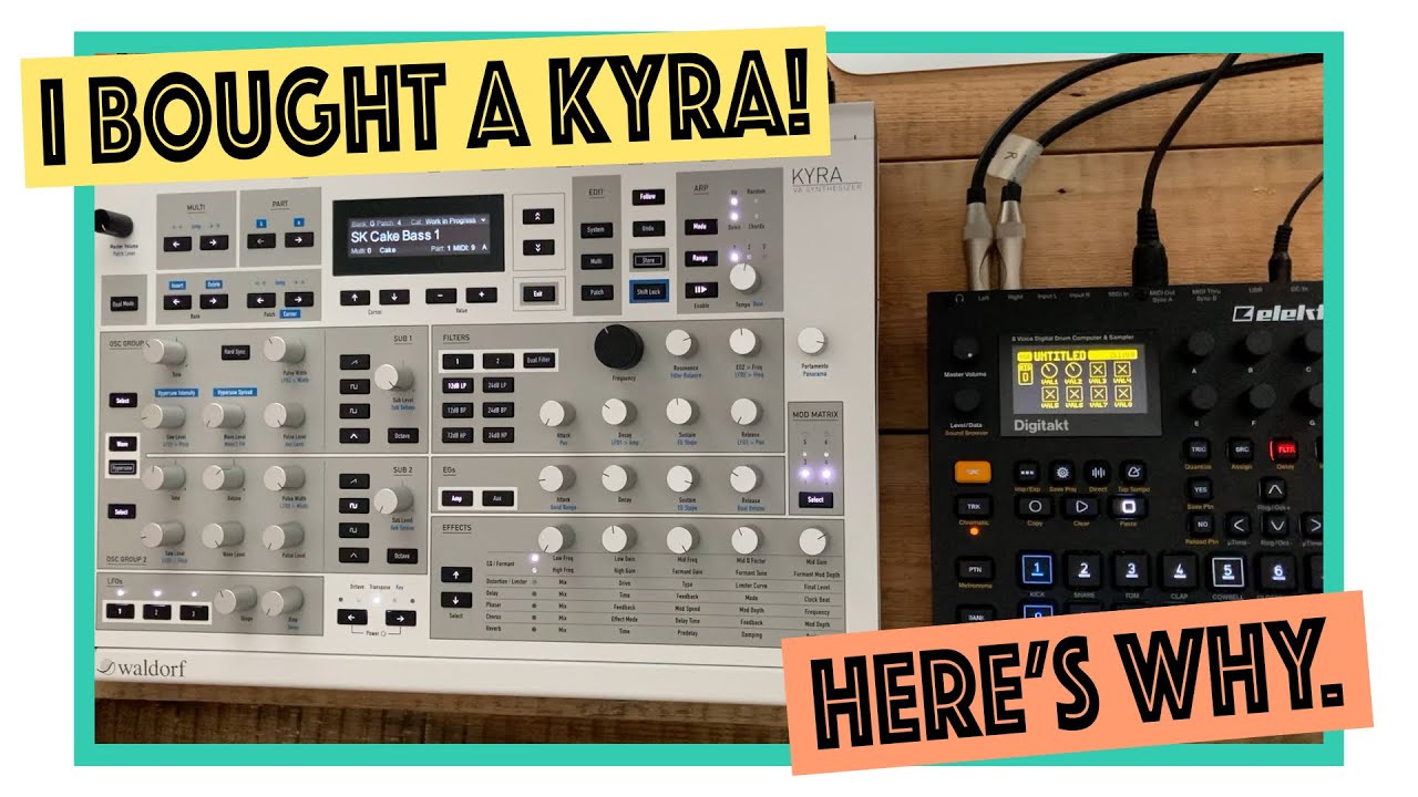 Why I bought a Waldorf Kyra in 2025. First thoughts and Review.