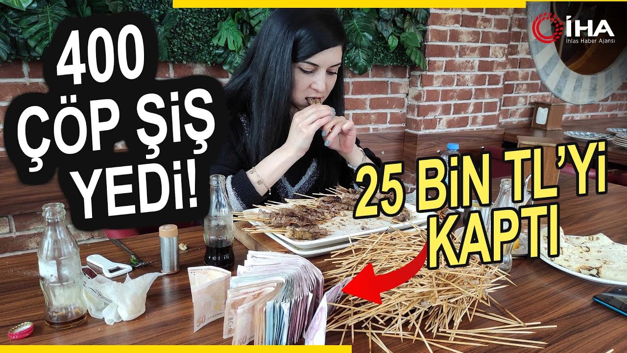 Denizli'de 52 Kiloluk Kadından Yeme Rekoru