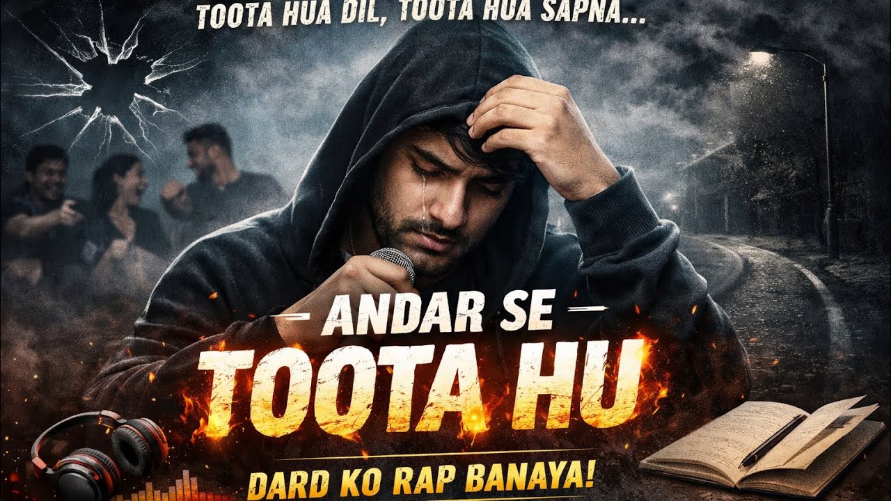 Andar Se Toota Hu 💔 | Emotional Rap Song | Bhakti Ki Shakti Original Rap 🔥 #lonely #music #rap #song