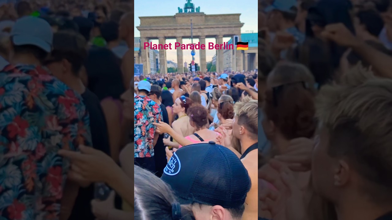 🔥Rave The Planet Berlin 2025 | Brandenburg Gate Vibes! 🎵🕺